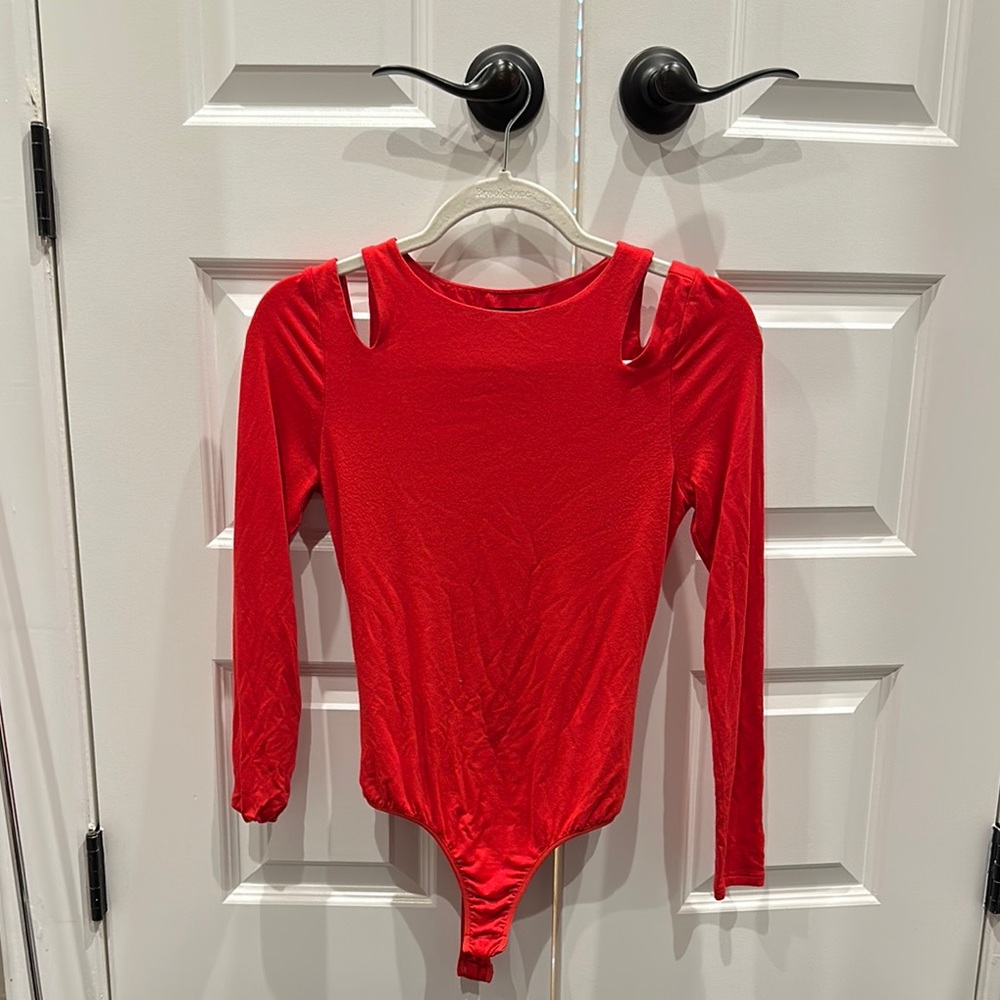 Marciano Scarlet Long Sleeve Bodysuit